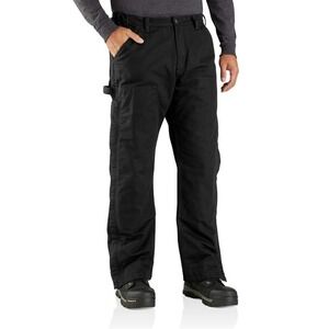 Carhartt Loose Fit Washed Duck Insulated Work‎ Pants for Men XL Tall XLT